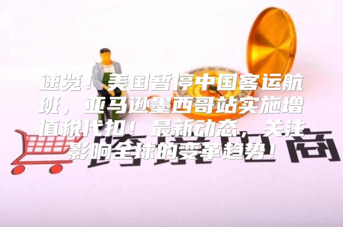 速览！美国暂停中国客运航班，亚马逊墨西哥站实施增值税代扣！最新动态，关注影响全球的变革趋势！