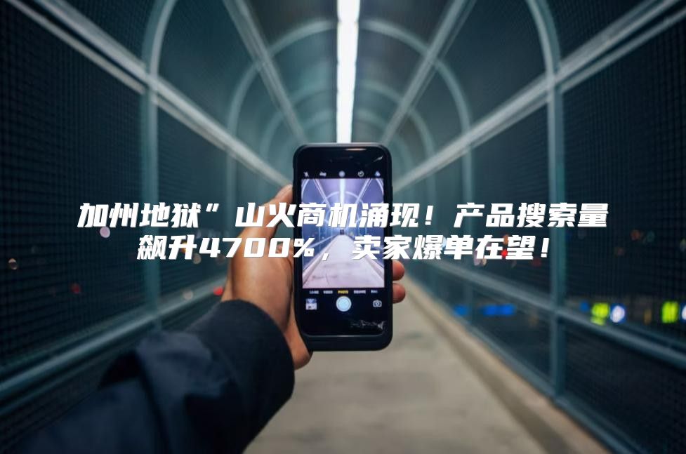 加州地狱”山火商机涌现！产品搜索量飙升4700%，卖家爆单在望！