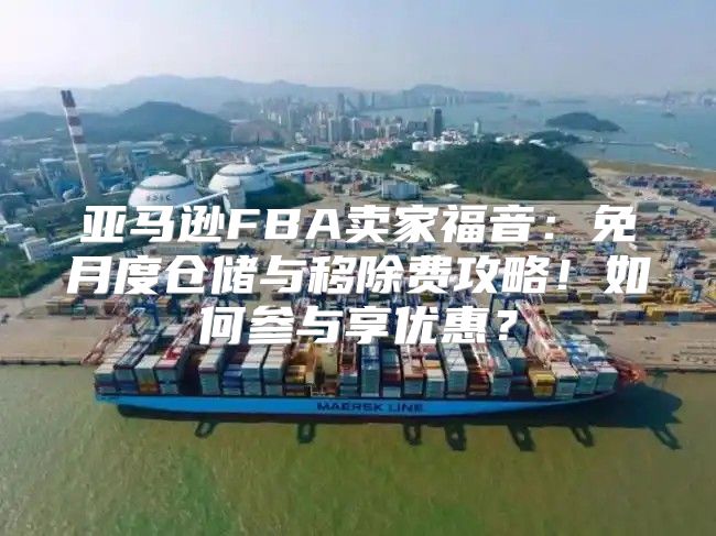 亚马逊FBA卖家福音：免月度仓储与移除费攻略！如何参与享优惠？