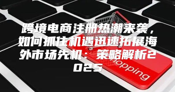 跨境电商注册热潮来袭，如何抓住机遇迅速拓展海外市场先机：策略解析2025