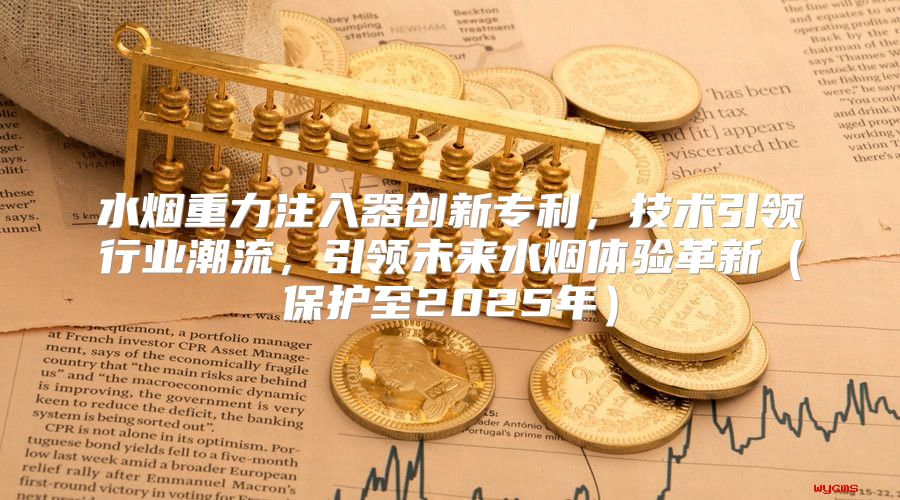 水烟重力注入器创新专利，技术引领行业潮流，引领未来水烟体验革新保护至2025年