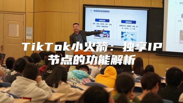TikTok小火箭：独享IP节点的功能解析