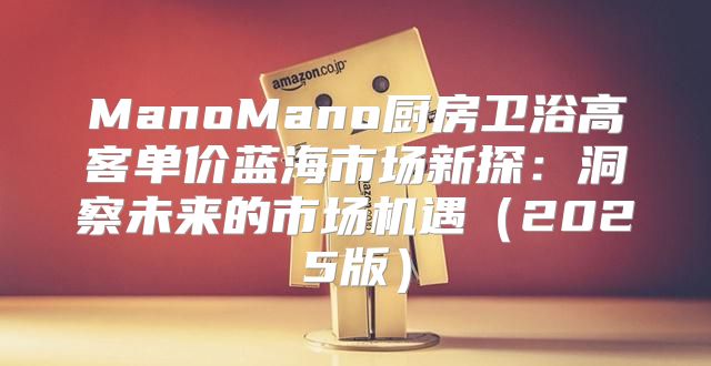 ManoMano厨房卫浴高客单价蓝海市场新探：洞察未来的市场机遇2025版