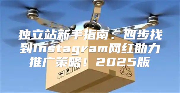 独立站新手指南：四步找到Instagram网红助力推广策略！2025版