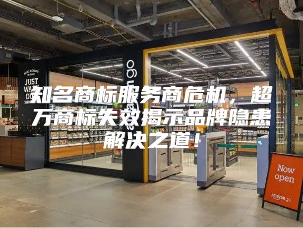 知名商标服务商危机，超万商标失效揭示品牌隐患解决之道！