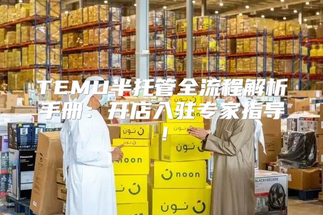 TEMU半托管全流程解析手册：开店入驻专家指导！