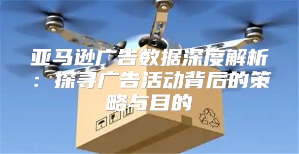 亚马逊广告数据深度解析：探寻广告活动背后的策略与目的