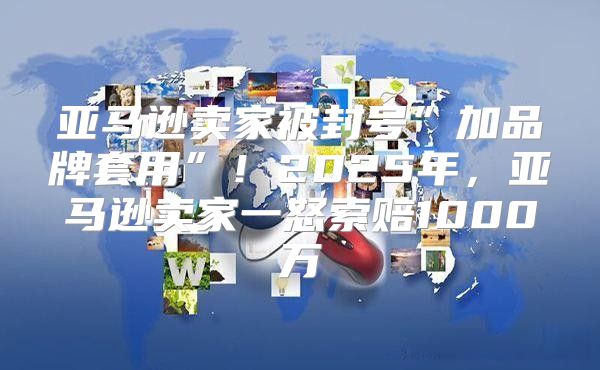 亚马逊卖家被封号”加品牌套用”！2025年，亚马逊卖家一怒索赔1000万