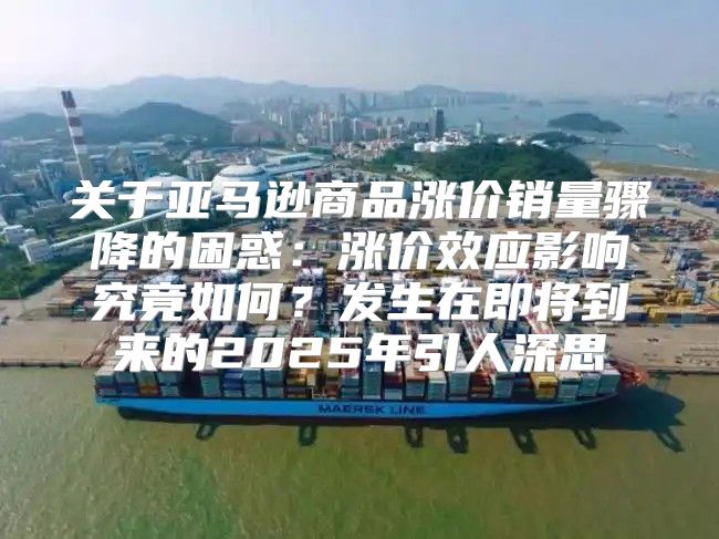 关于亚马逊商品涨价销量骤降的困惑：涨价效应影响究竟如何？发生在即将到来的2025年引人深思