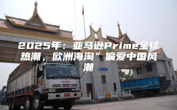 2025年：亚马逊Prime全球热潮，欧洲海淘”偏爱中国风潮
