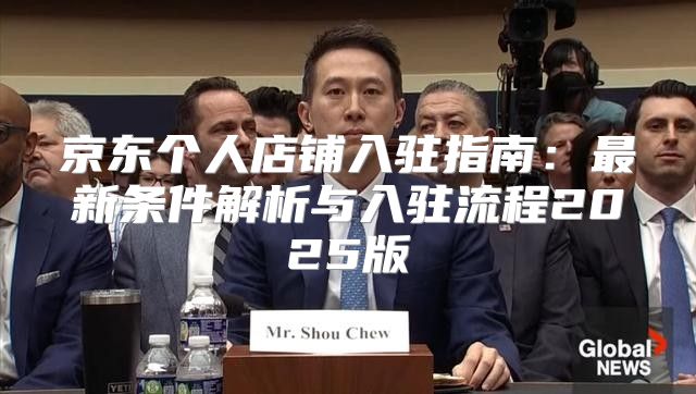 京东个人店铺入驻指南：最新条件解析与入驻流程2025版