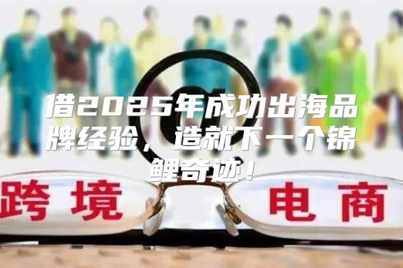 借2025年成功出海品牌经验，造就下一个锦鲤奇迹！