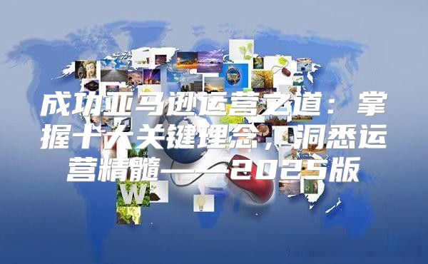 成功亚马逊运营之道：掌握十大关键理念，洞悉运营精髓——2025版