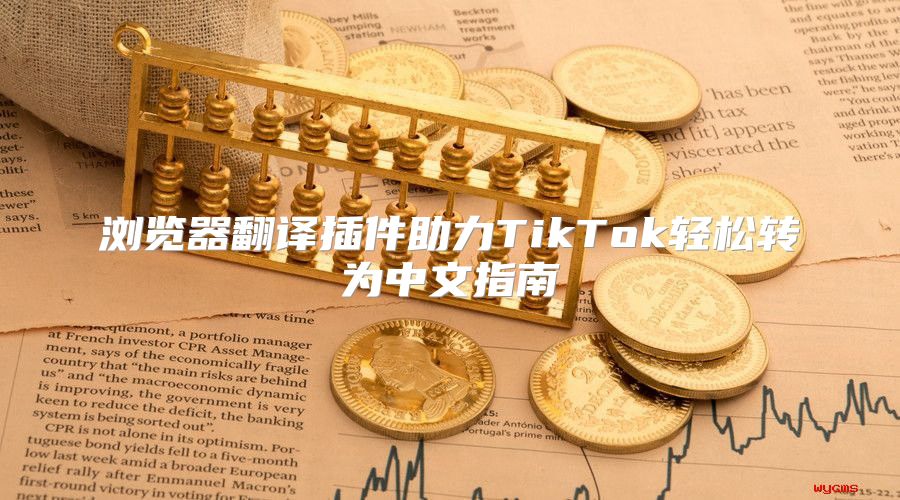 浏览器翻译插件助力TikTok轻松转为中文指南