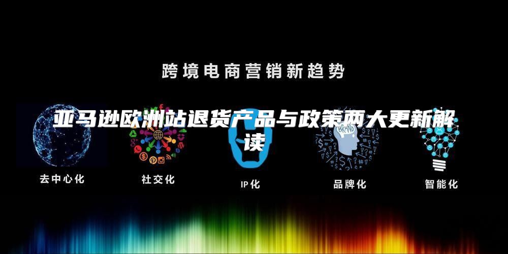 亚马逊欧洲站退货产品与政策两大更新解读