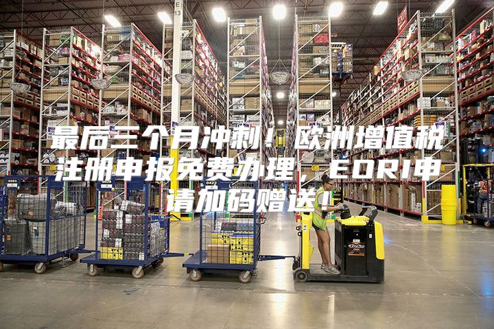 最后三个月冲刺！欧洲增值税注册申报免费办理，EORI申请加码赠送！