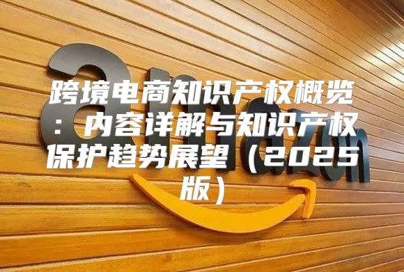 跨境电商知识产权概览：内容详解与知识产权保护趋势展望2025版