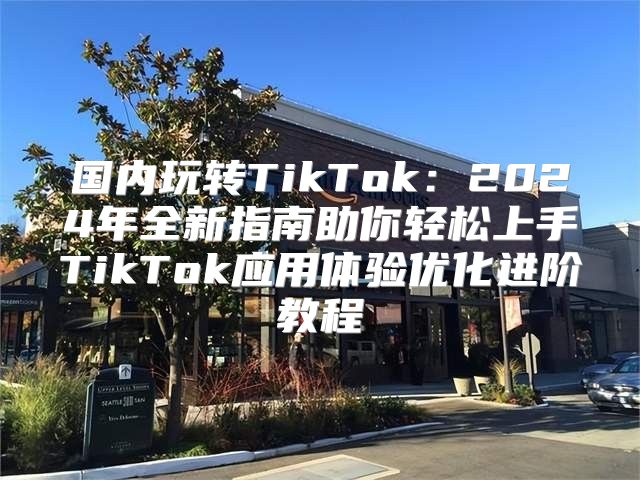 国内玩转TikTok：2025年全新指南助你轻松上手TikTok应用体验优化进阶教程
