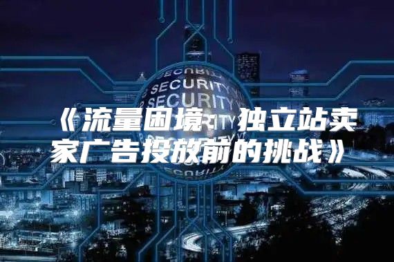 流量困境：独立站卖家广告投放前的挑战