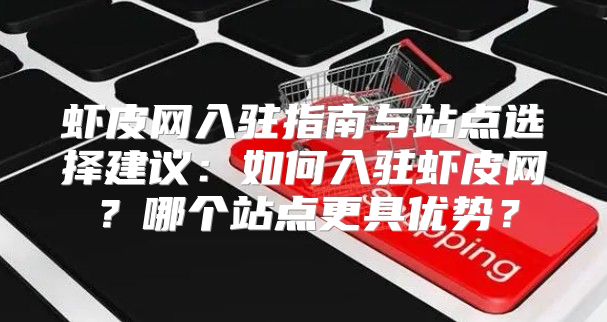 虾皮网入驻指南与站点选择建议：如何入驻虾皮网？哪个站点更具优势？