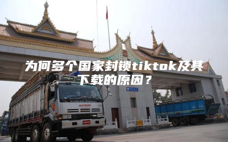 为何多个国家封锁tiktok及其下载的原因？