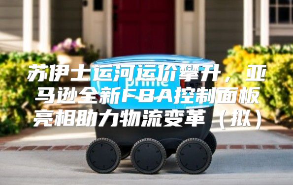 苏伊士运河运价攀升，亚马逊全新FBA控制面板亮相助力物流变革拟