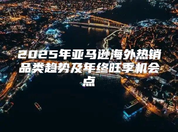 2025年亚马逊海外热销品类趋势及年终旺季机会点