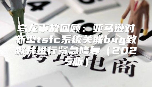 乌龙事故回顾：亚马逊对新型tsfc系统关联bug致歉并进行紧急修复2025版