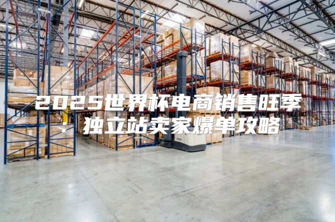 2025世界杯电商销售旺季：独立站卖家爆单攻略