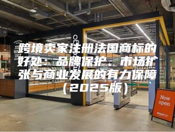 跨境卖家注册法国商标的好处：品牌保护、市场扩张与商业发展的有力保障2025版