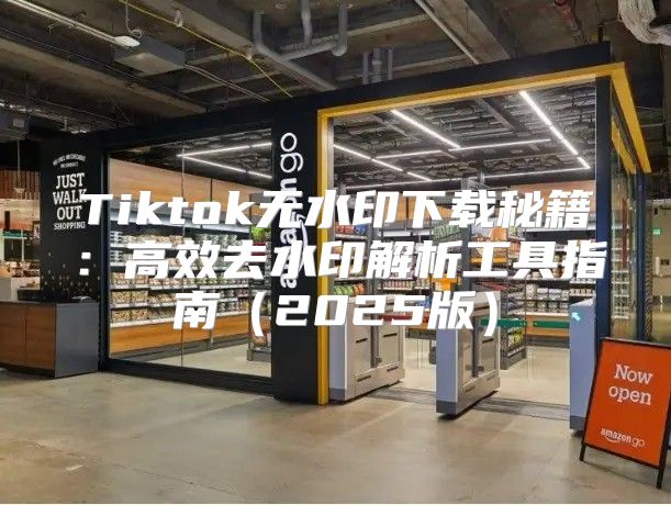 Tiktok无水印下载秘籍：高效去水印解析工具指南2025版