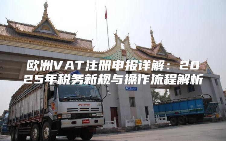 欧洲VAT注册申报详解：2025年税务新规与操作流程解析