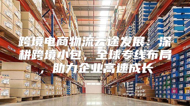 跨境电商物流云途发展：深耕跨境小包，全球专线布局，助力企业高速成长