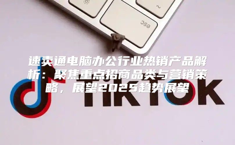 速卖通电脑办公行业热销产品解析：聚焦重点招商品类与营销策略，展望2025趋势展望