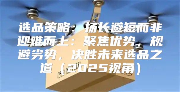 选品策略：扬长避短而非迎难而上：聚焦优势，规避劣势，决胜未来选品之道2025视角