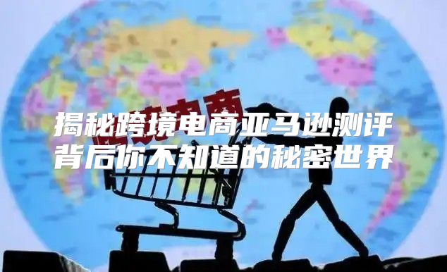 揭秘跨境电商亚马逊测评背后你不知道的秘密世界