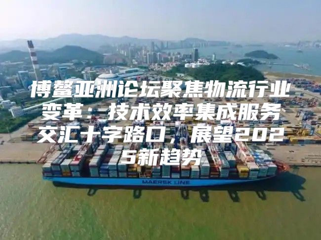 博鳌亚洲论坛聚焦物流行业变革：技术效率集成服务交汇十字路口，展望2025新趋势