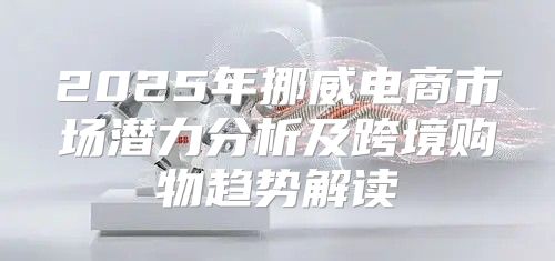 2025年挪威电商市场潜力分析及跨境购物趋势解读
