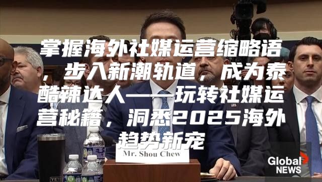 掌握海外社媒运营缩略语，步入新潮轨道，成为泰酷辣达人——玩转社媒运营秘籍，洞悉2025海外趋势新宠