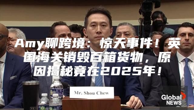 Amy聊跨境：惊天事件！英国海关销毁百箱货物，原因揭秘竟在2025年！