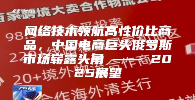 网络技术领航高性价比商品，中国电商巨头俄罗斯市场崭露头角 —— 2025展望
