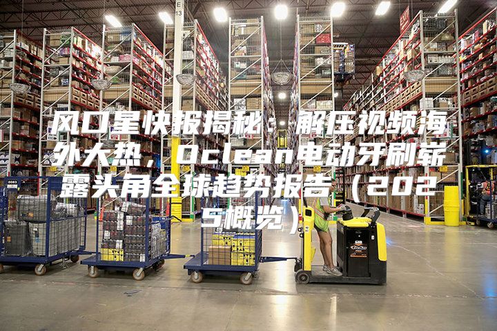 风口星快报揭秘：解压视频海外大热，Oclean电动牙刷崭露头角全球趋势报告2025概览