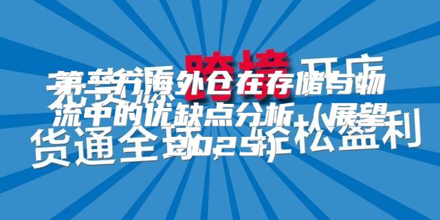 第三方海外仓在存储与物流中的优缺点分析展望2025