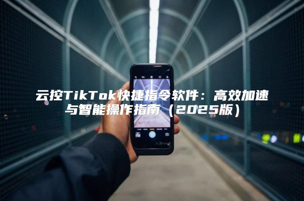 云控TikTok快捷指令软件：高效加速与智能操作指南2025版