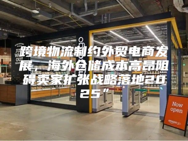 跨境物流制约外贸电商发展，海外仓储成本高昂阻碍卖家扩张战略落地2025”