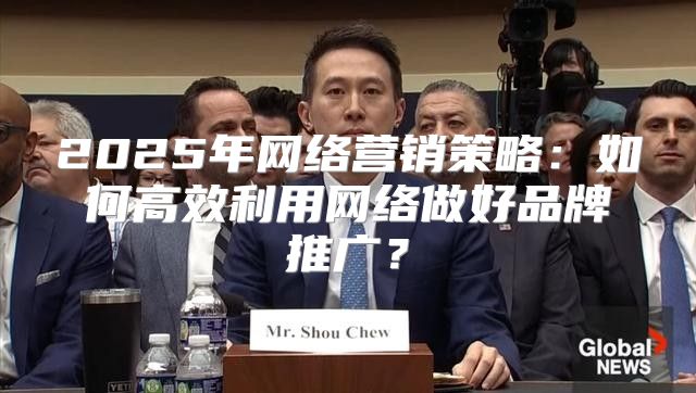 2025年网络营销策略：如何高效利用网络做好品牌推广？