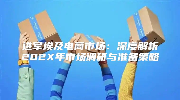进军埃及电商市场：深度解析202X年市场调研与准备策略