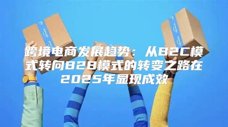 跨境电商发展趋势：从B2C模式转向B2B模式的转变之路在2025年显现成效