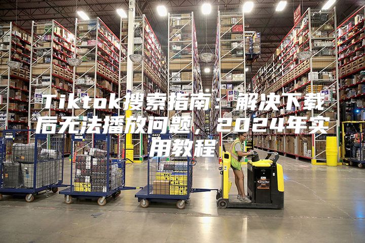 Tiktok搜索指南：解决下载后无法播放问题，2025年实用教程