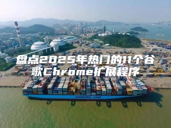 盘点2025年热门的11个谷歌Chrome扩展程序